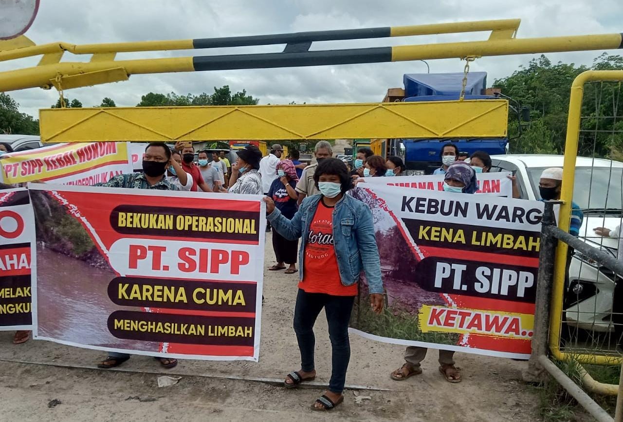 Lawan Pemkab Bengkalis, Perusahaan Terduga Pencemar Lingkungan PT SIPP Gugat SK Bupati Soal Penutupan Pabrik Sawit