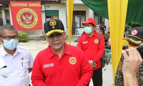 BIN Riau Gelar Vaksinasi Massal 10 Ribu Dosis di Kabupaten Siak