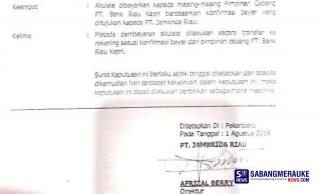 Dugaan Kepala Cabang Bank Riau Kepri Terima Komisi dari PT Jamkrida, OJK: Penerimaan Pribadi Tidak Diperkenankan!