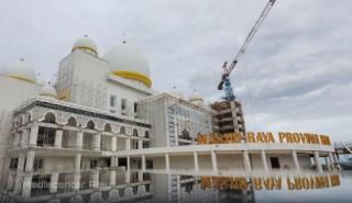 Sekdaprov SF Hariyanto Berang, Perintahkan Pembangunan Masjid Raya Diinvestigasi: Kontraktor harus Bertanggung Jawab Menara Miring