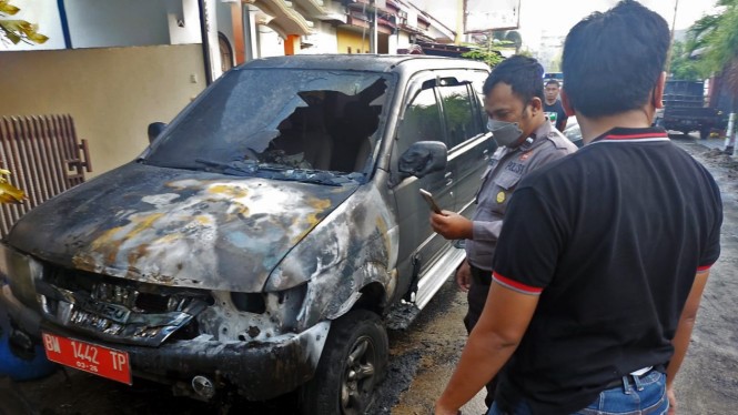 Pembakaran Mobil Kepala Pengamanan Lapas Pekanbaru, Ulah Mafia Narkoba?