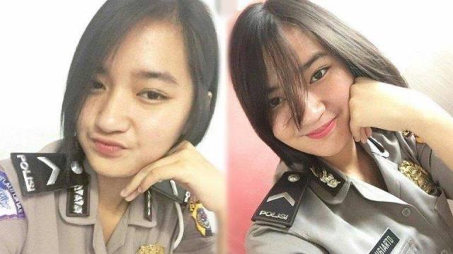 Polwan Cantik Jadi Buron Polisi, Ini Pesan Terakhirnya ke Suami