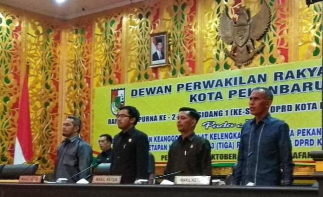DPRD Pekanbaru Kocok Ulang Pimpinan Alat Kelengkapan Dewan, PKS Gak Dapat Jatah