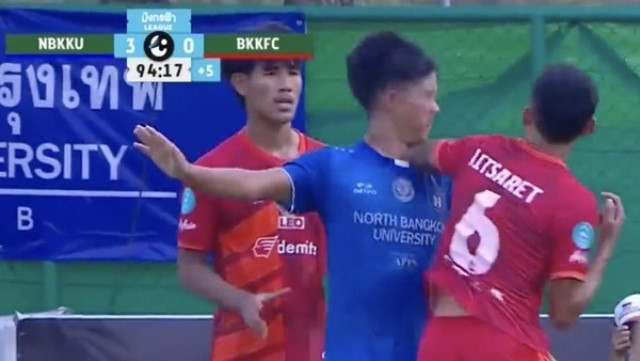 Jurus Muay Thai Dipakai di Lapangan Hijau, Pemain Liga Thailand Dipecat