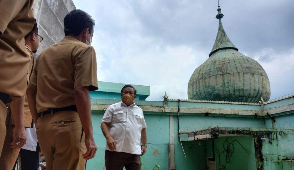 Wako Paisal Meradang APBD Riau ke Dumai Cuma Rp 10 Miliar, Sekdaprov SF Hariyanto Datang Janjikan Bantu 2 Masjid