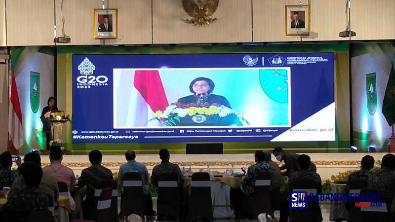 Pertama Kali ke Riau, Sri Mulyani Minta Uang Minyak Riau Dipakai untuk Dana Abadi