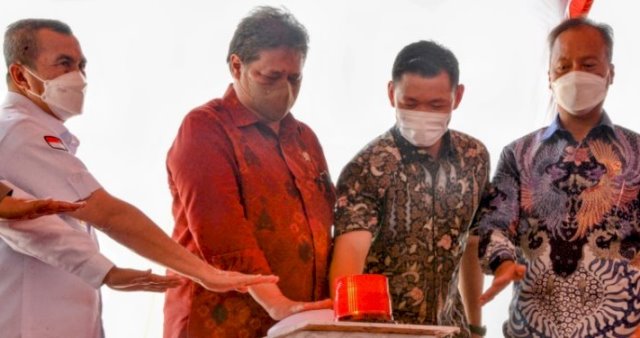 RAPP Bangun Industri Kemasan Kertas di Pelalawan, Menko Airlangga Turun Gunung