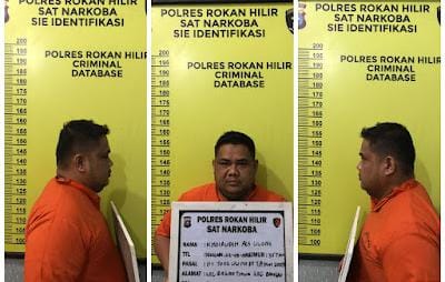 Sekretaris DPC PKB Rokan Hilir Tertangkap Bawa Narkoba di Karaoke See You