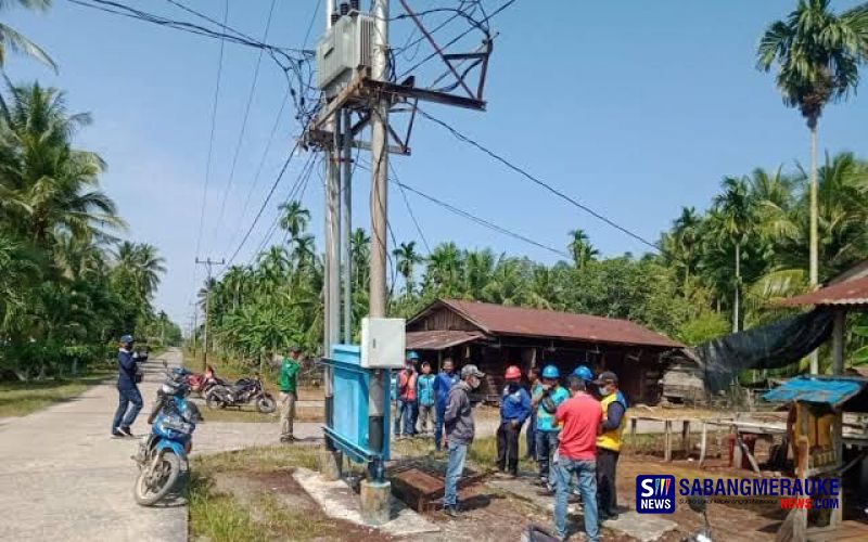 3 Desa di Rangsang Pesisir Gelap-gelapan Padahal Jaringan Listrik Sudah Lama Dibangun, Ternyata PLN Takut Kena Petir