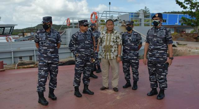 1,7 Juta Metrik Ton Minyak Kotor Sawit Diselundupkan, TNI AL Tangkap Kapal Ever Carrier  di Perairan Bengkalis