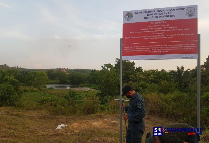 Kementerian LHK Segel Pabrik Sawit PT SIPP di Bengkalis, Kasus Pencemaran Limbah