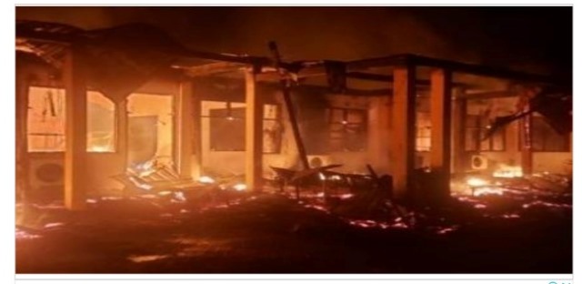 Gedung Puskesmas Tapung Hilir Kampar Terbakar, Kerugian Masih Dihitung