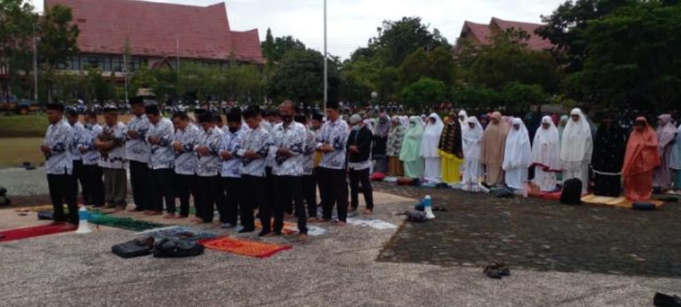 Tagih Kepastian SK Pengangkatan, Ratusan Guru PPPK Demo Pemkab Kuansing