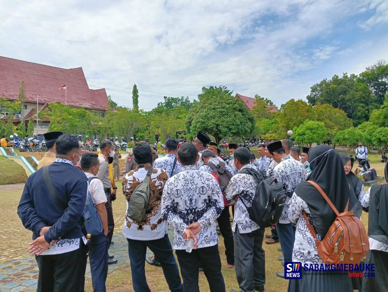 Aksi Demo Formasi PPPK Tak Kunjung Direspon Pemkab Kuansing, Junaidi: Tidak Ada Kejelasan!