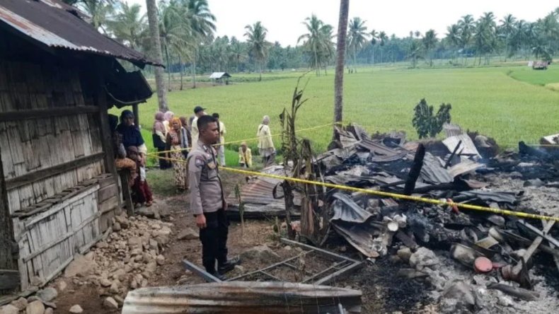 Balita 18 Bulan Tewas Saat Kebakaran Rumah Gara-gara Lampu Teplok