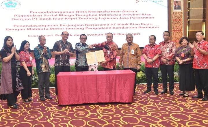 PSMTI Riau Teken MoU dengan BRK Syariah, Marga Tionghoa di Riau Sambut Positif dan Ikut Bangga Konversi Tuntas: Layanannya Makin Nyaman dan Aman!