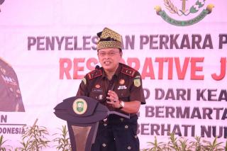 Rumah Restorative Justice Diresmikan, Kajati Riau Apresiasi Kejari Siak