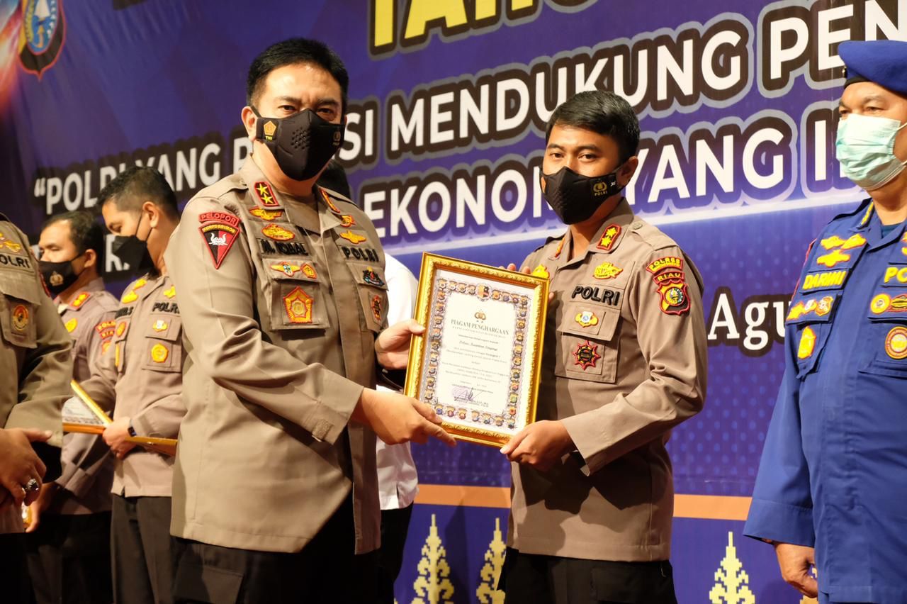 Tahniah! Polres Kuansing Juara 1 Kinerja Penyerapan Anggaran Satker dan Satwil se Riau