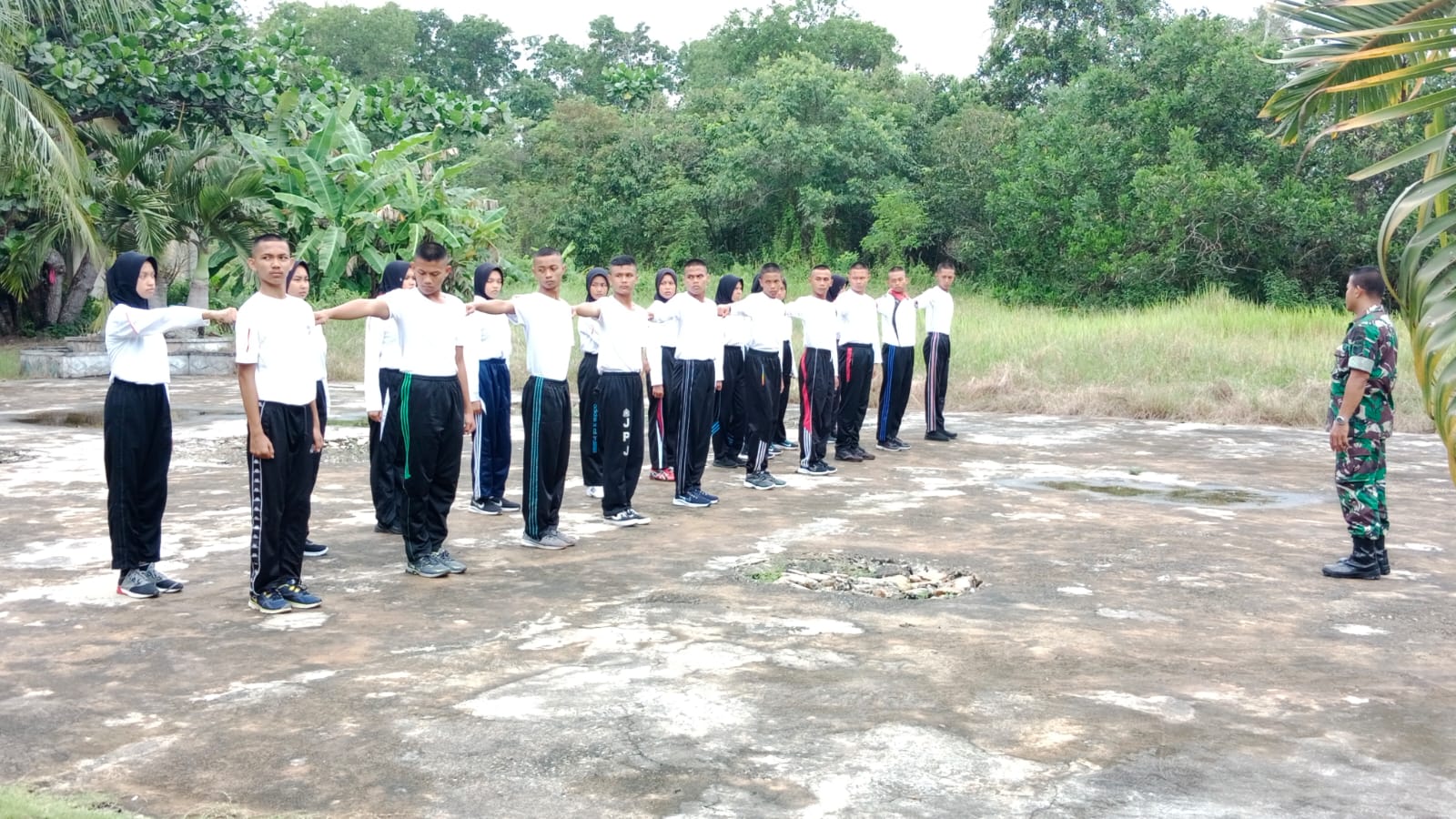 Anggaran Cekak! Pemkab Meranti Rekrut 10 Orang Paskibra Tahun Lalu Kembali Bertugas, Disediakan Makan 2 Kali Sehari Tanpa Uang Saku