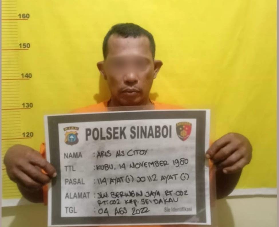 Kabur Lompati Dapur, Pengedar Sabu di Rohil Tertangkap di Dumai