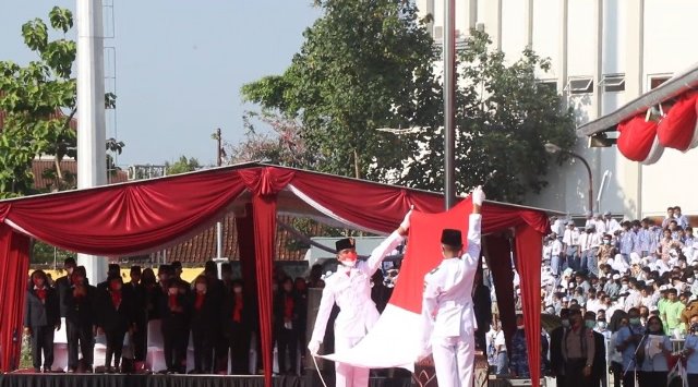 Bendera Merah Putih Gagal Berkibar Saat Upacara Kemerdekaan di Pemko Solo, Ini Penyebabnya