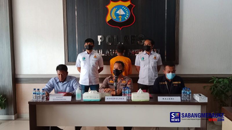 Polres Kepulauan Meranti Tangkap Pengedar 4 Ribu Butir Pil Ekstasi