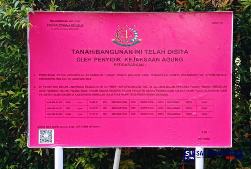 Gebrakan Awal Wamen ATR Raja Juli Antoni Pulang Kampung ke Riau: Blokir HGU PT Duta Palma di Kuansing