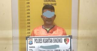 Pengedar Sabu Ketengan di Desa Sako Kuansing Ditangkap Polisi, Ini Dia Orangnya