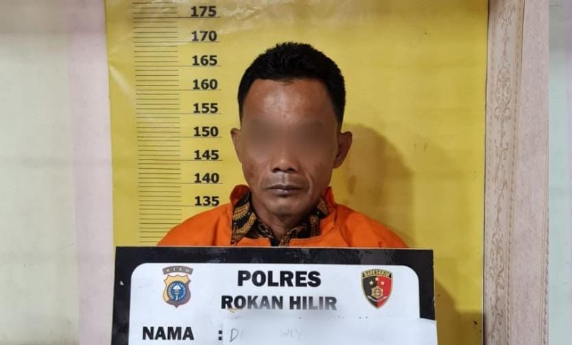 Bapak di Rohil Ketahuan Cabuli Anak Tirinya, Terkuak dari Isi Pesan di Ponsel