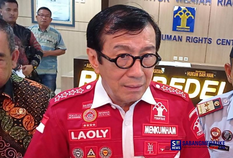 Menteri Yasonna Laoly Peringatkan Kanwil Kemenkum HAM Riau: Jangan Gara-gara Gulai Setitik, Rusak Susu Sebelanga!