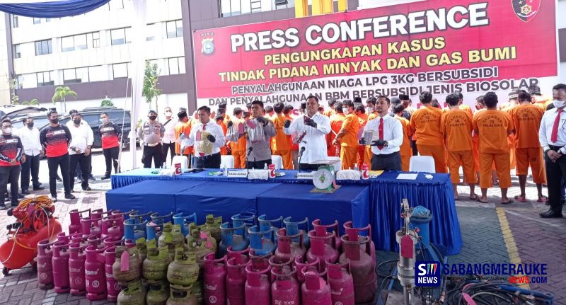 Polda Riau Bongkar Sindikat Penyuling Gas Elpiji Subsidi, Dapat Untung Setengah Miliar 2 Bulan Kerja