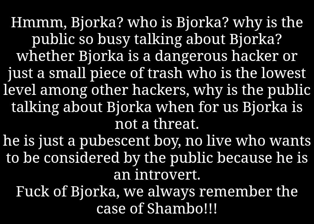 Website DPRD Riau Diretas: Bjorka Bukan Ancaman, Ingat Kasus Sambo!