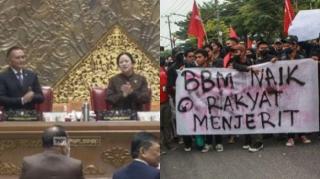 Puan Maharani Rayakan Ulang Tahun Bersamaan Demo Buruh Tolak Kenaikan BBM, Kini Dilaporkan ke MKD