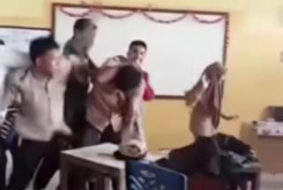 Geger Video Pengeroyokan Siswa di Dalam Kelas Diduga di SMAN 1 Gunung Toar Kuansing, Begini Kata Polisi