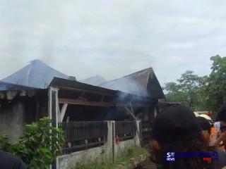 Rumah di Tuah Karya Dilalap Si Jago Merah, 1 Orang Alami Luka Bakar