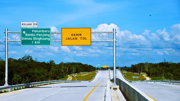 Tol Pekanbaru-Bangkinang Segera Diresmikan, Perjalanan Hanya 30 Menit