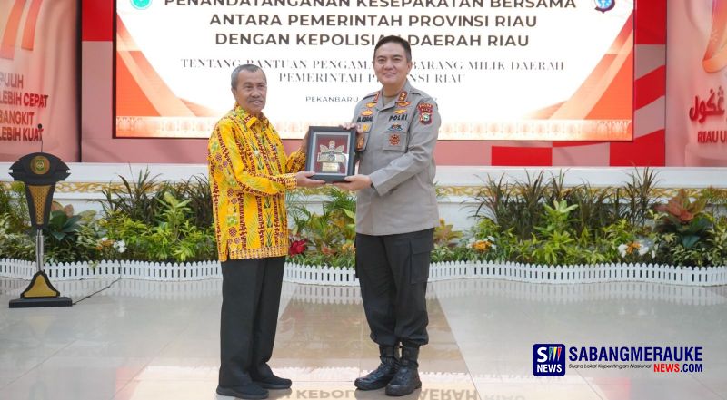 Gubernur Minta Polda Riau Bantu Amankan Aset Milik Daerah