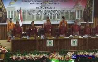 Pejuang Pembentukan Kabupaten Rohil Didoakan di Paripurna Hari Jadi 23 Tahun Rohil