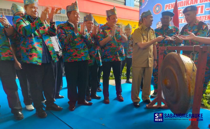 Tak Dihadiri Bupati Afrizal Sintong, Gubernur Riau Buka Diksar SPTI di Rokan Hilir