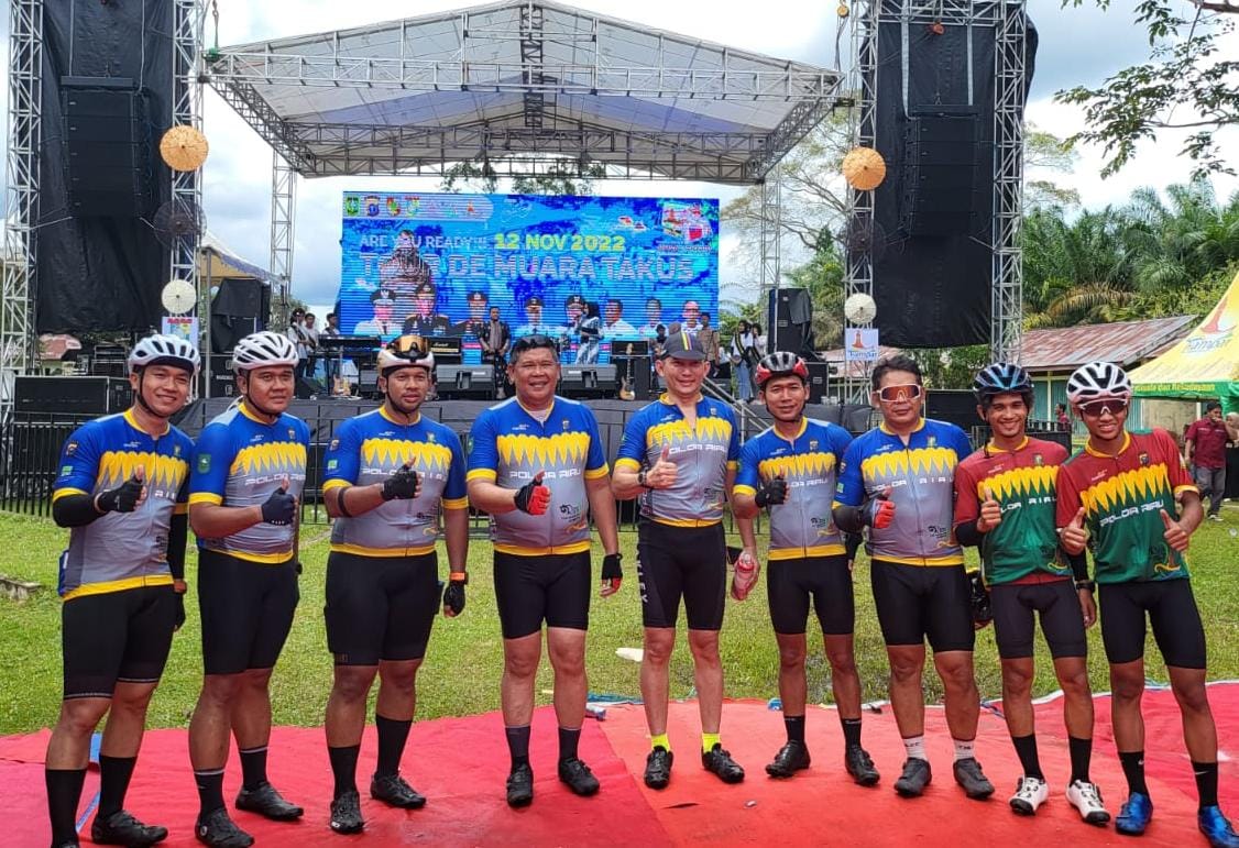 Tour de Muara Takus Sukses Meriah, Polda Riau Dorong Pemulihan Ekonomi Berbasis Pariwisata dan UMKM