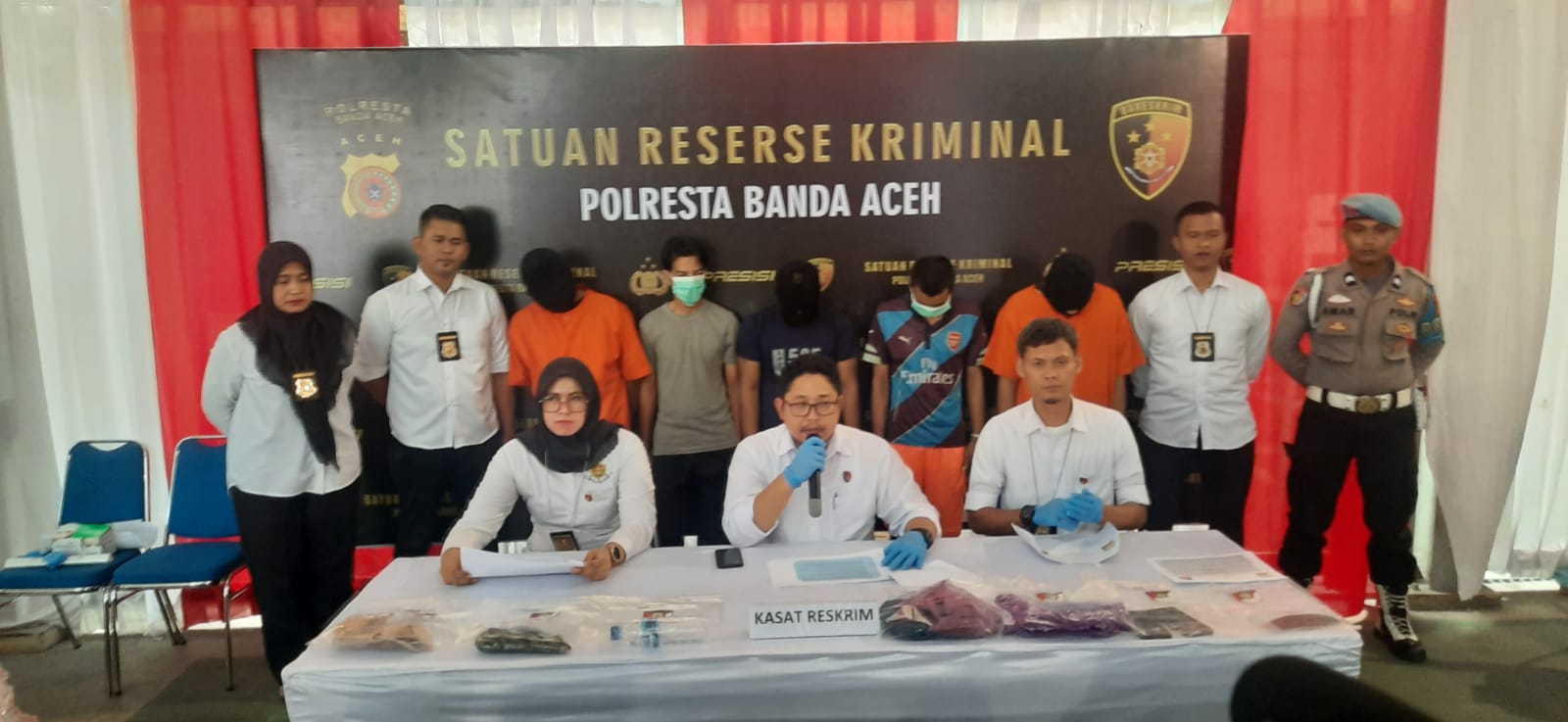 Polresta Banda Aceh Ungkap Kasus Asusila dan KDRT Dalam 44 Hari Terakhir, Amankan 5 Orang Pelaku