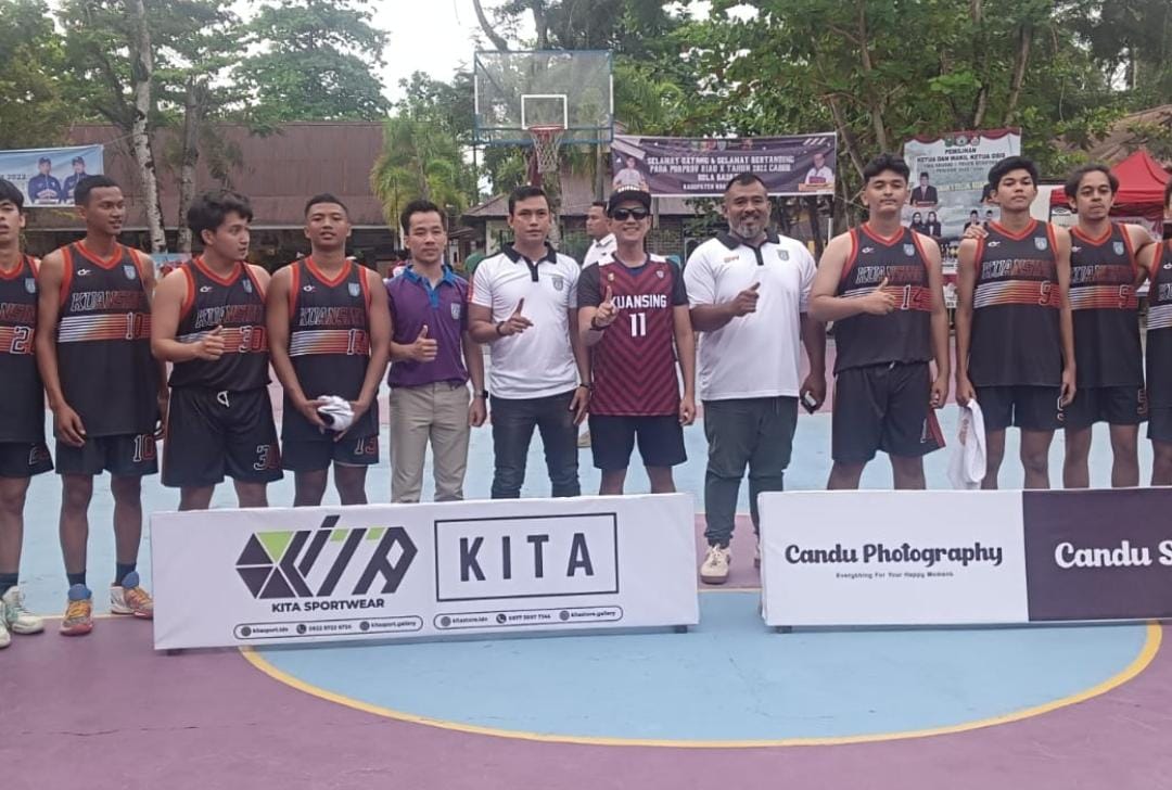 Tim Basket Putra Kuansing Libas Rohil di Ajang Porprov X Riau