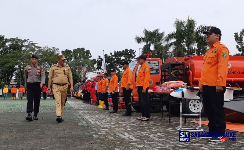 Pimpin Apel Kesiapsiagaan Tanggap Bencana, Ini Arahan Bupati Kepulauan Meranti