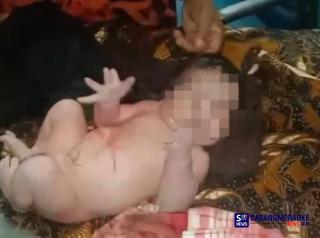 Bayi Laki-laki Dibuang di Pinggir Jalan Rokan Hilir, Warganet Sebut Pelaku Gunakan Mobil Toyota Avanza