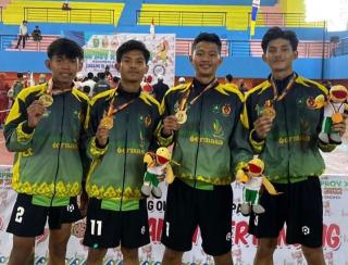 4 Atlet Sepak Takraw Asal Kepulauan Meranti Persembahkan Emas untuk Bengkalis di Porprov Riau, Waduh Kok Bisa Ya?