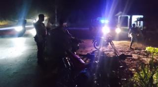 Tabrakan Maut 2 Sepeda Motor di Rokan Hilir, Kedua Pengendara Tewas di Tempat