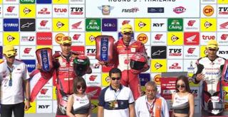 Pembalap Astra Honda Dominasi Podium ARRC Thailand 