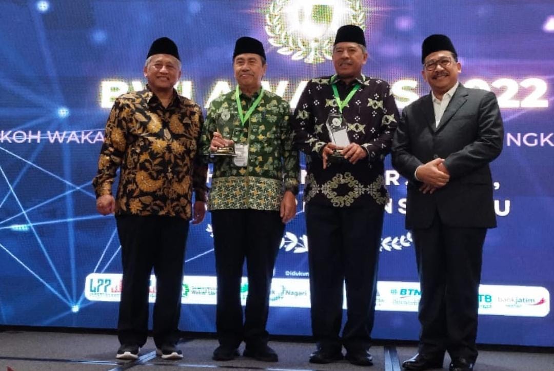 BRK Syariah Apresiasi Penobatan Gubri Syamsuar dan Bupati Siak Alfedri Sebagai Tokoh Wakaf Nasional