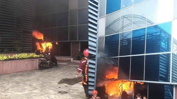 Diduga Akibat Korsleting Listrik, Gedung Kemenkumham Terbakar