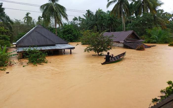 5 Desa di Mandailing Natal Terendam Banjir, Warga Sempat Mengungsi